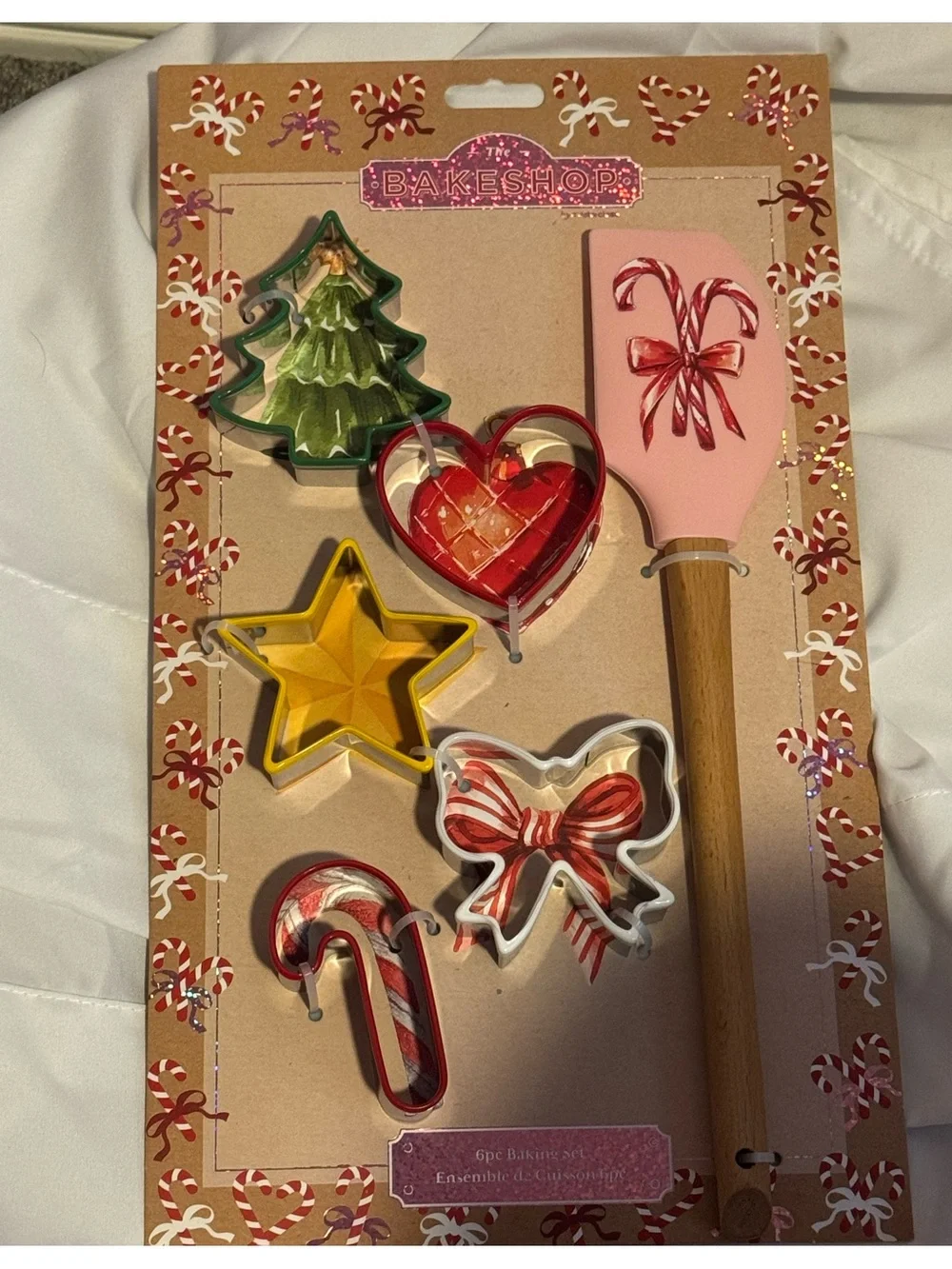 Christmas Cookie Cutter and Spatula Set